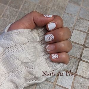 5 for $20 Nail Wraps- Angle of White